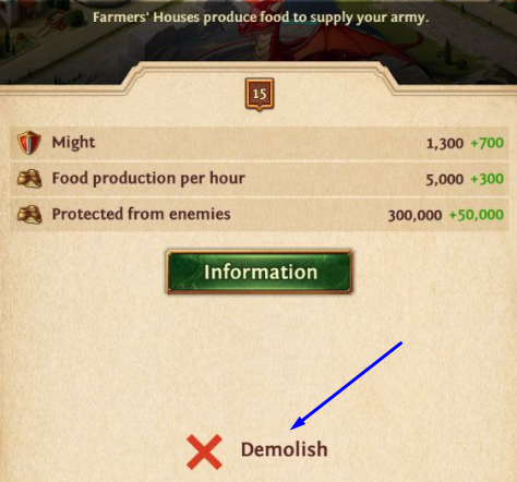 demolish
